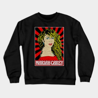 Mariah Carey Christmas Pop Art Crewneck Sweatshirt